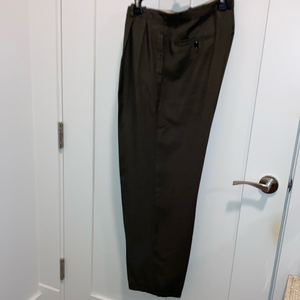 Men's Classic Brown Patterned Pants